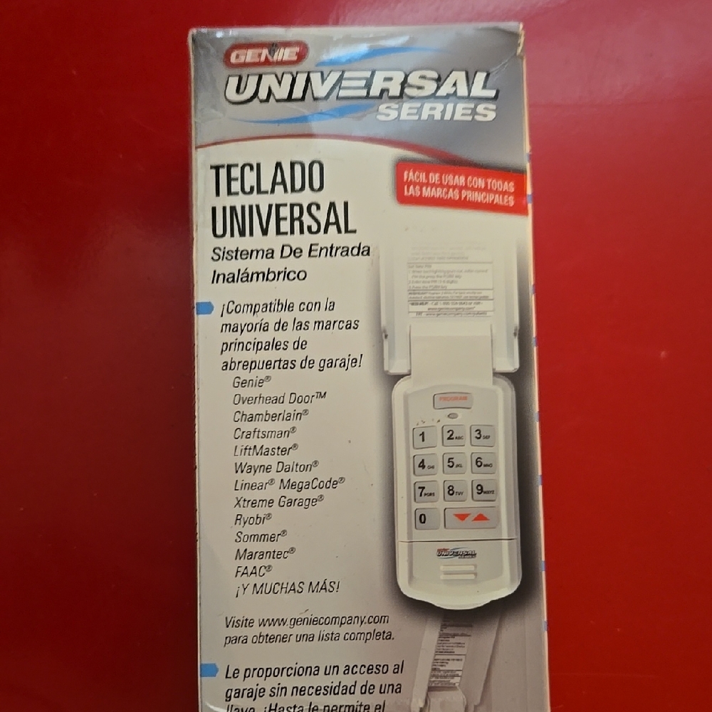 Universal Wireless Keypad - White